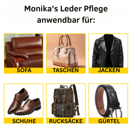 Monika's Leder Pflege & Reparatur Set