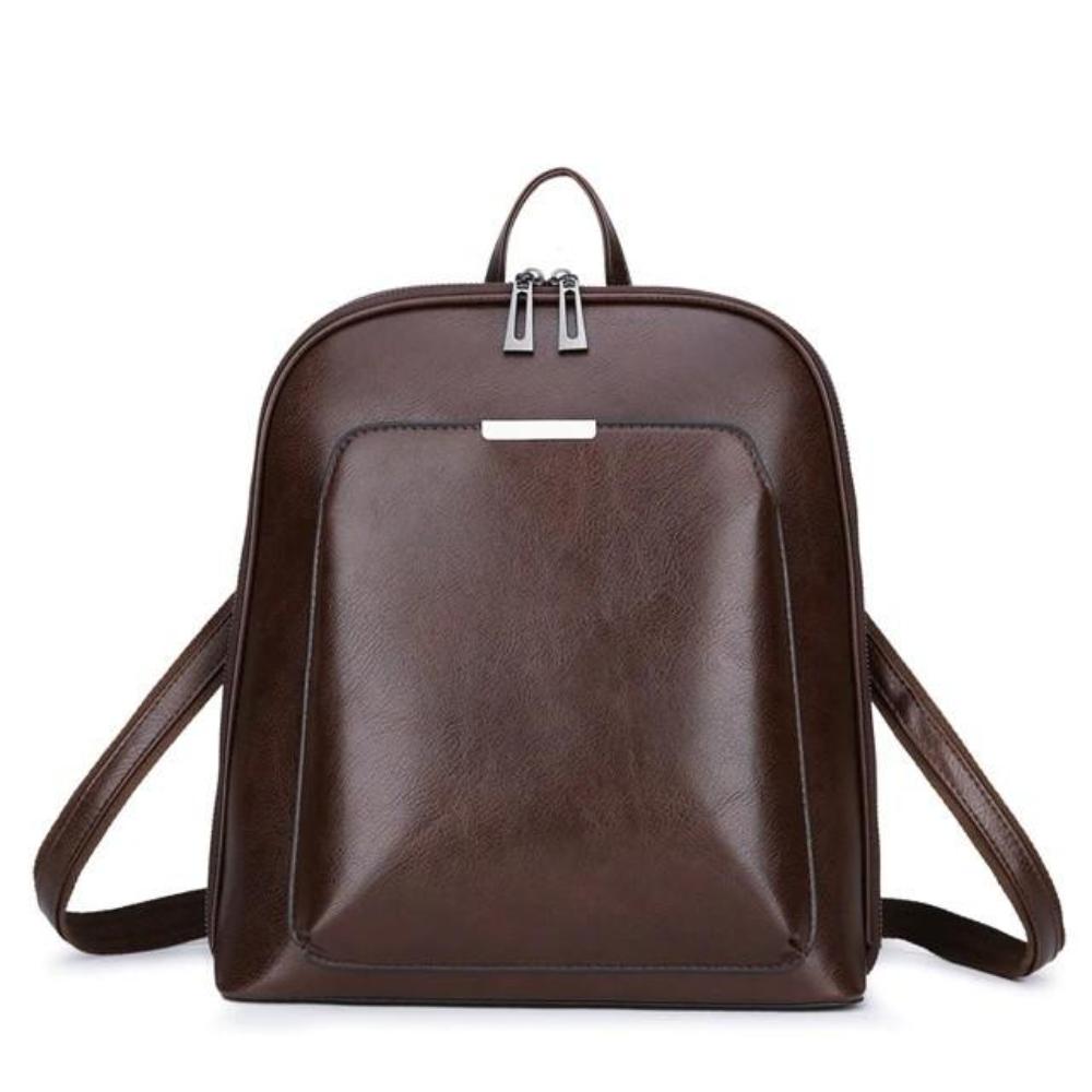 Klassischer Rucksack mit Doppelreißverschluss - elegantes Design