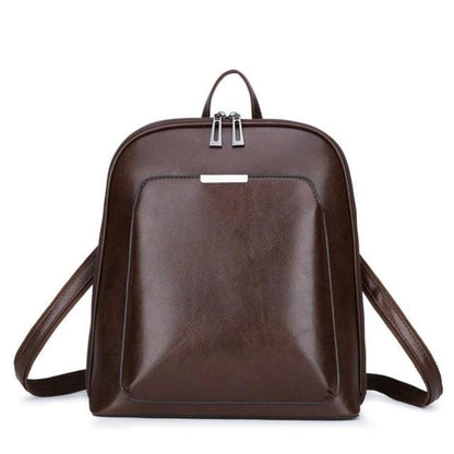 Klassischer Rucksack mit Doppelreißverschluss - elegantes Design