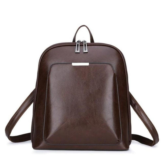 Klassischer Rucksack mit Doppelreißverschluss - elegantes Design