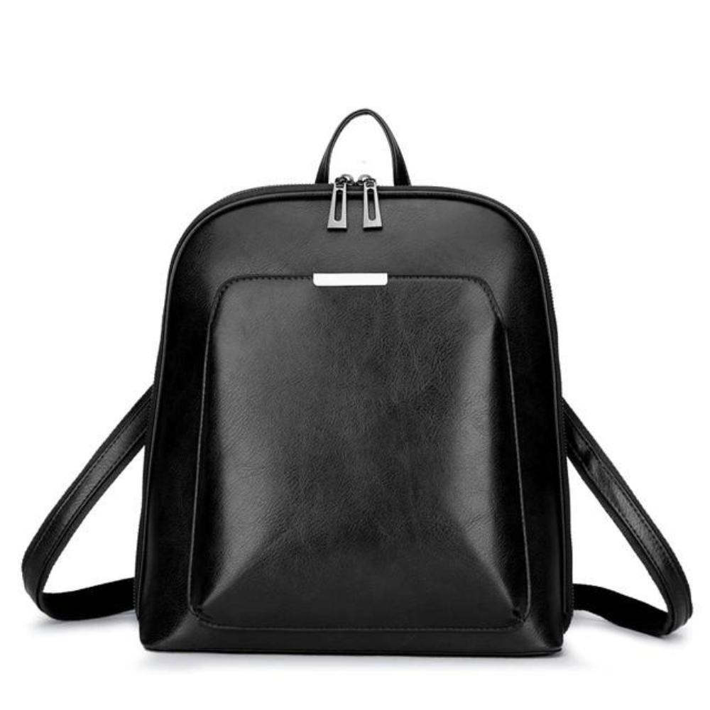 Klassischer Rucksack mit Doppelreißverschluss - elegantes Design