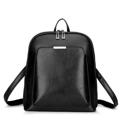 Klassischer Rucksack mit Doppelreißverschluss - elegantes Design