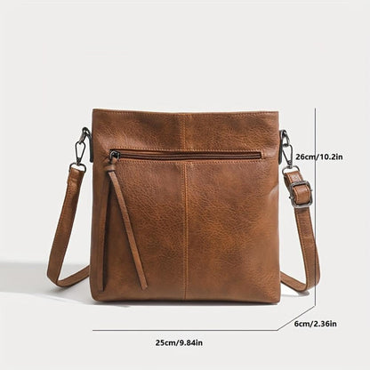 Lena Retro Square Crossbody Tasche