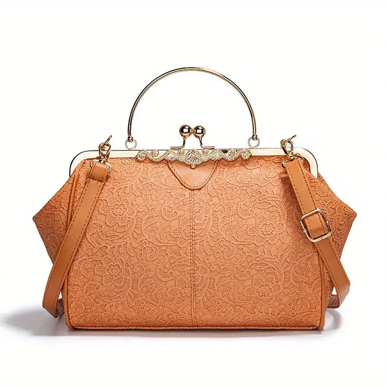 Liv’s Geometrische Crossbody-Tasche im Retro-Look