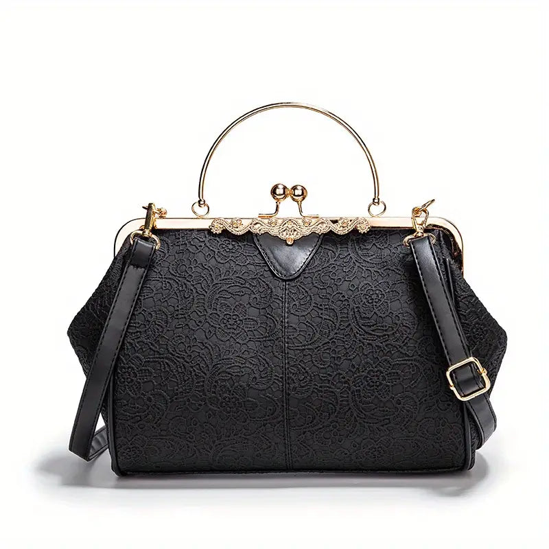 Liv’s Geometrische Crossbody-Tasche im Retro-Look