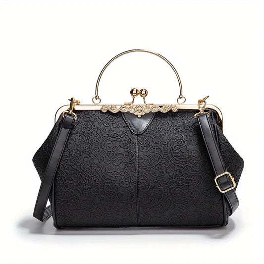 Liv’s Geometrische Crossbody-Tasche im Retro-Look