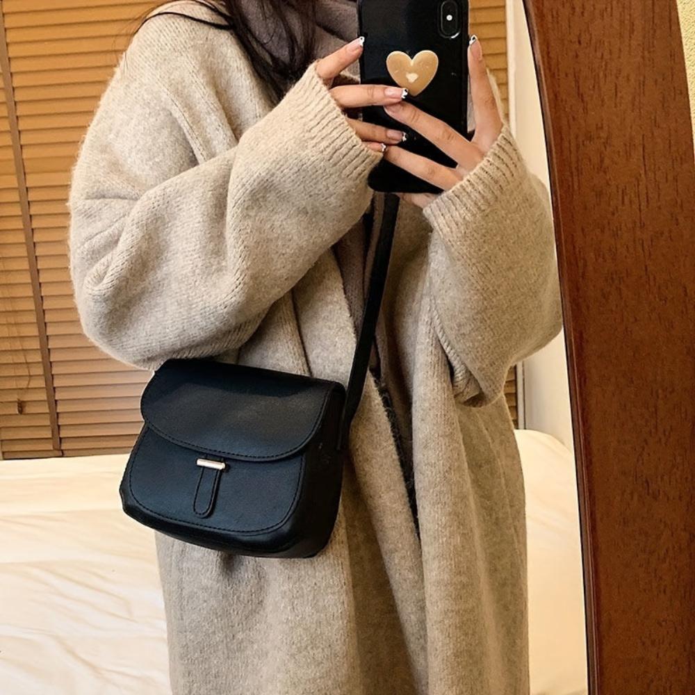 Amelia Retro Saddle Crossbody Tasche