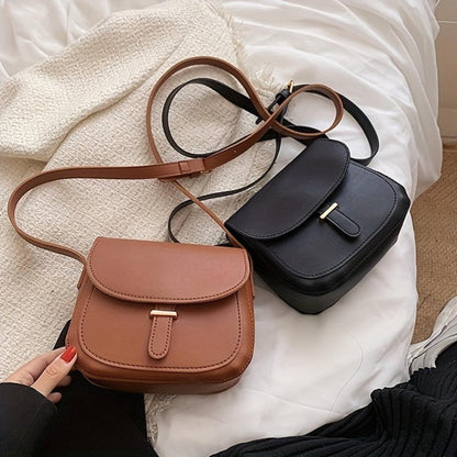 Amelia Retro Saddle Crossbody Tasche