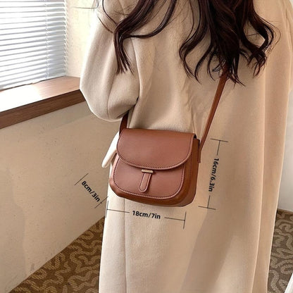 Amelia Retro Saddle Crossbody Tasche