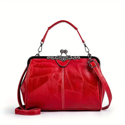Liv’s Geometrische Crossbody-Tasche im Retro-Look