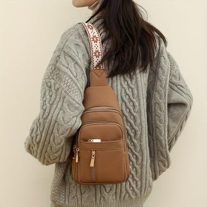 Hazel Vintage Chest Crossbody Tasche