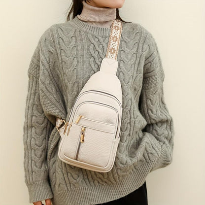 Hazel Vintage Chest Crossbody Tasche