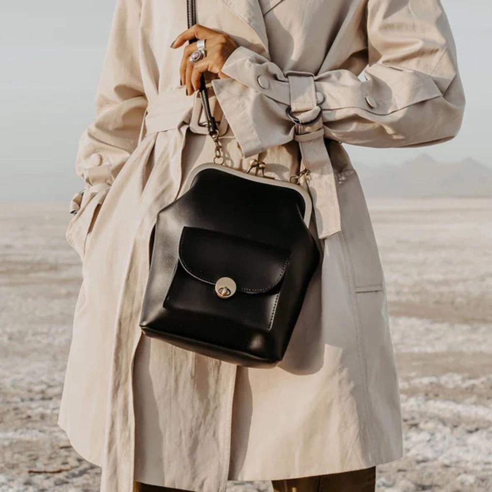 Vintage-Kuss-Schloss-Tasche - Grace's Retro Chic Essential