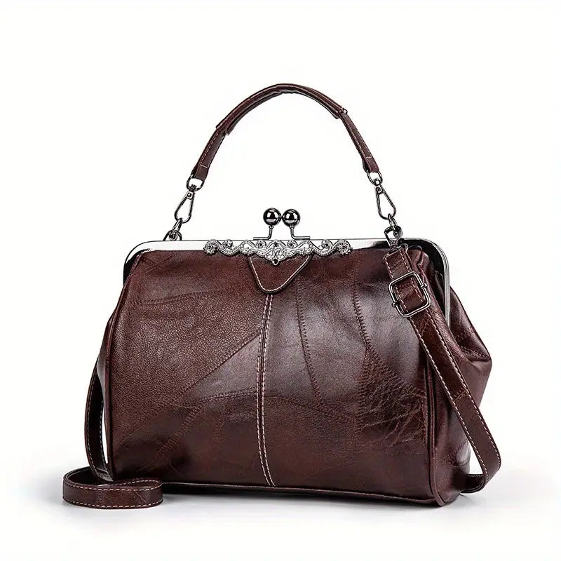 Liv’s Geometrische Crossbody-Tasche im Retro-Look
