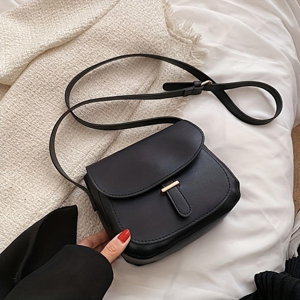 Amelia Retro Saddle Crossbody Tasche