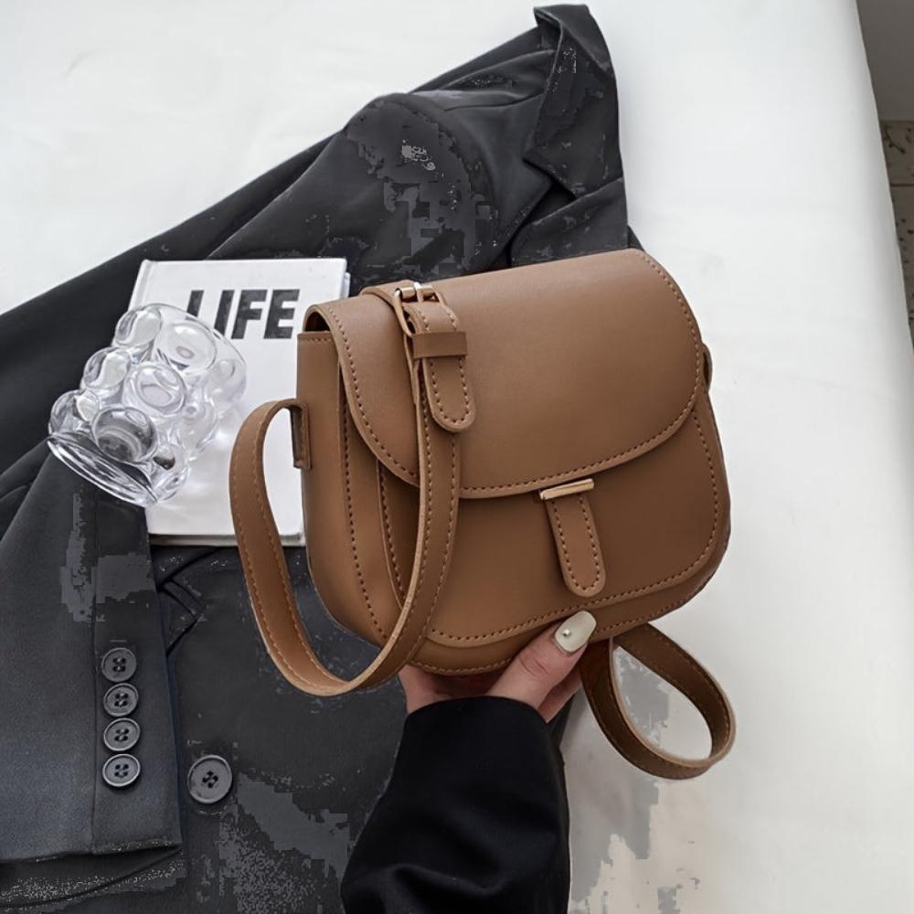 Amelia Retro Saddle Crossbody Tasche