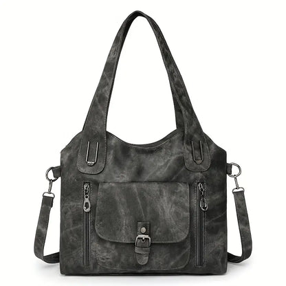 Emilia’s Geräumige Schultertasche im Retro-Stil