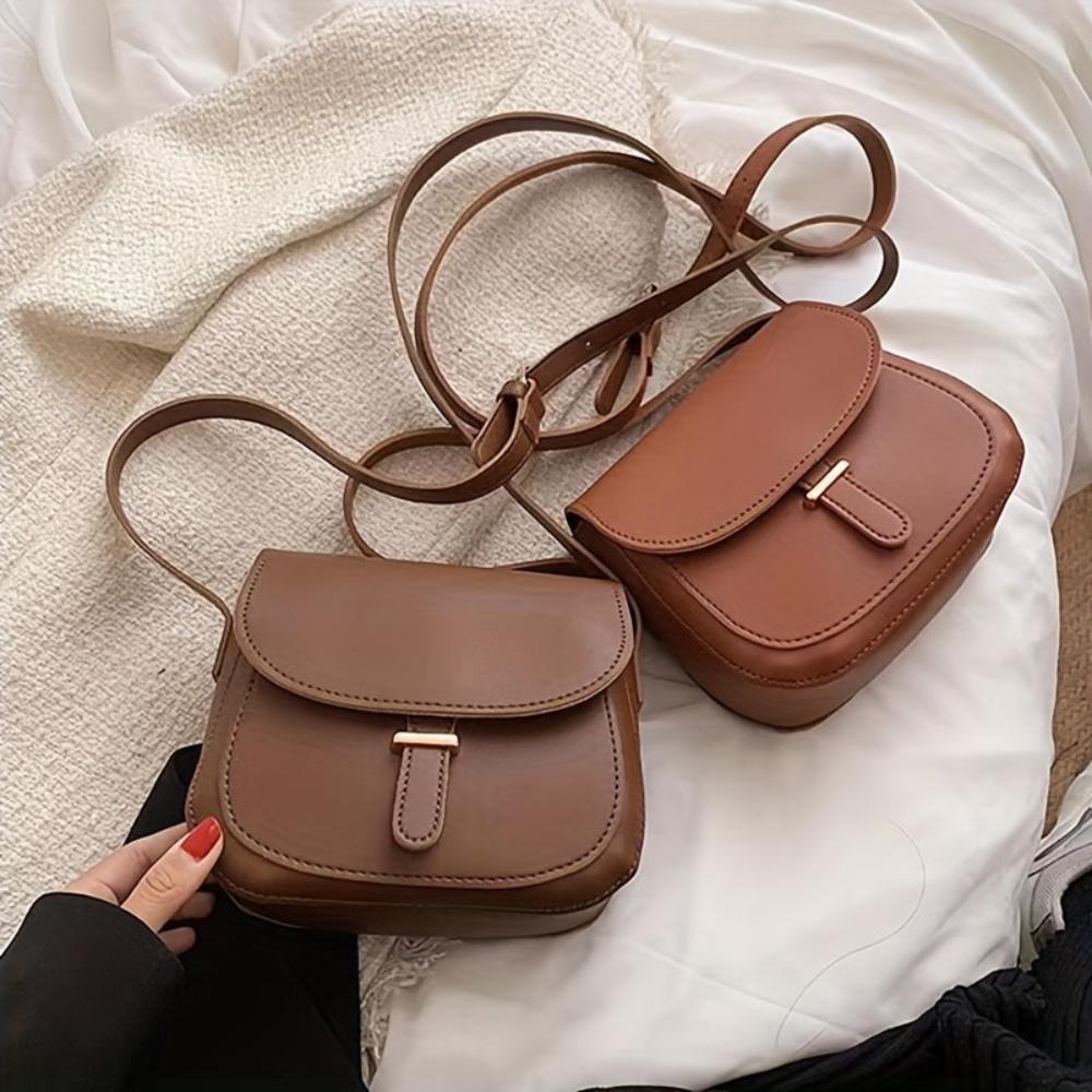 Amelia Retro Saddle Crossbody Tasche